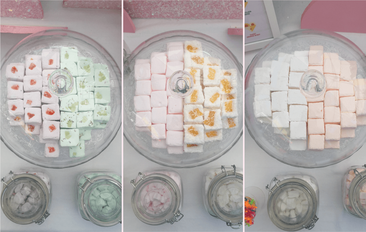 marshmallow display